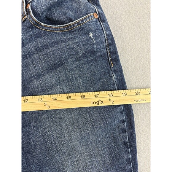 Levis 515 Jeans Womens 30x28 Blue Boot Cut Flap Pockets Medium Wash Tag 8S - Picture 5 of 13